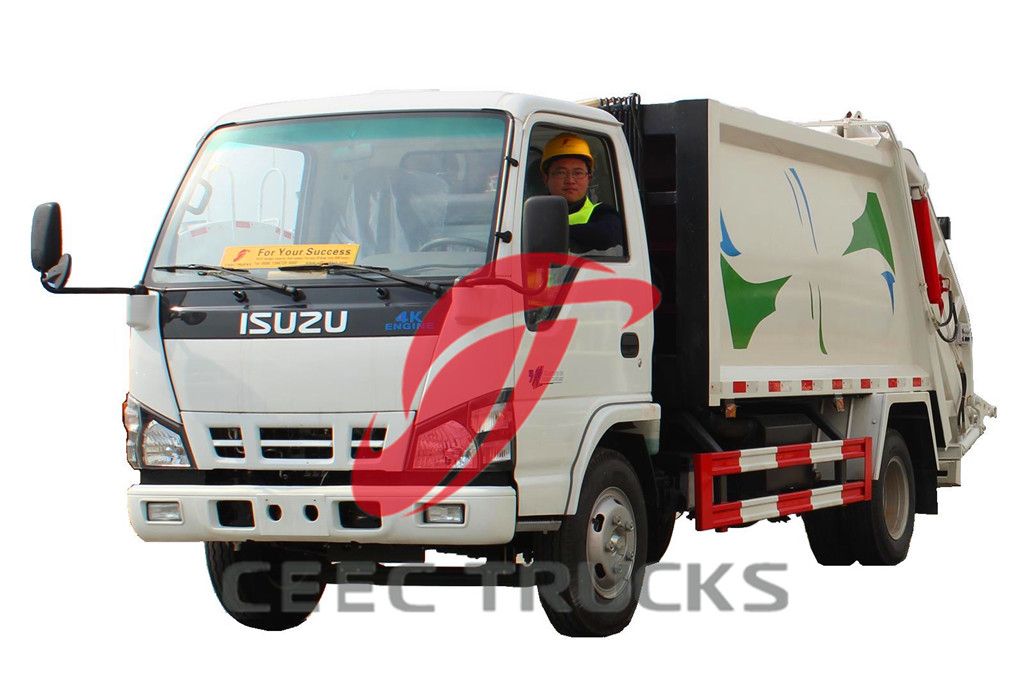 ISUZU 5cbm garbage compactor trucks