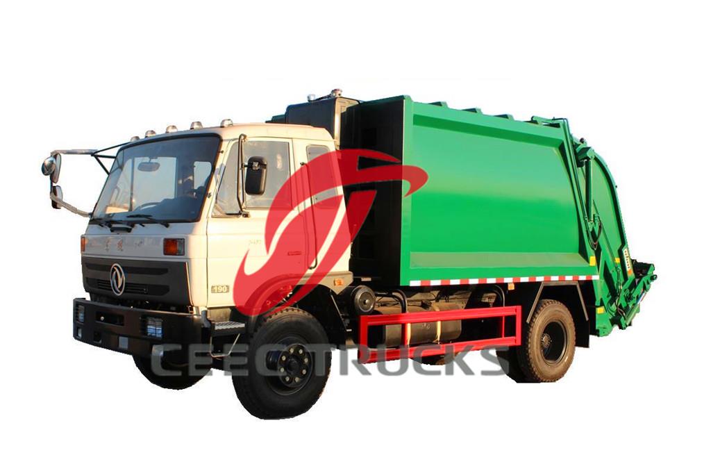 CEEC produced 12CBM garbage compactor truck