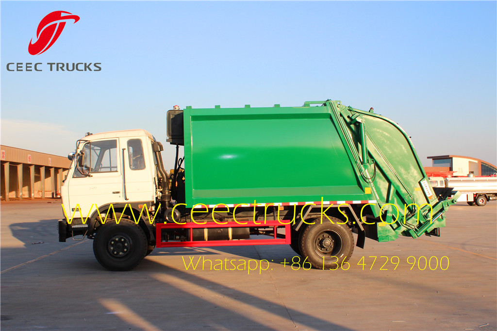 12 CBM refuse compactor truck