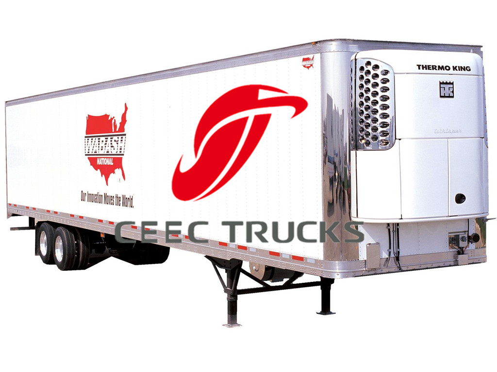 2 axle Refrigerated semi-trailer