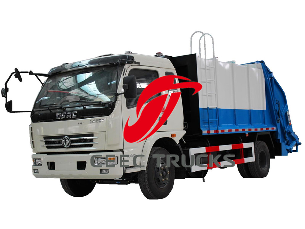 dongfeng 8 CBM garbage compactor trucks