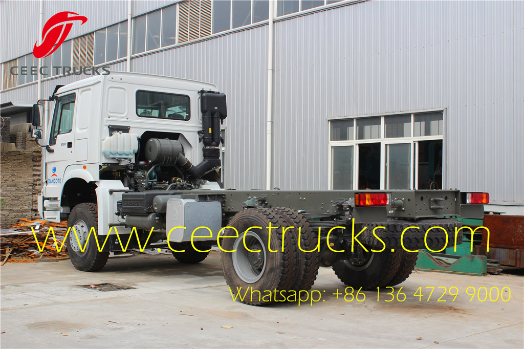 Sinotruk garbage compactor truck 12 CBM capacity export Nigeria