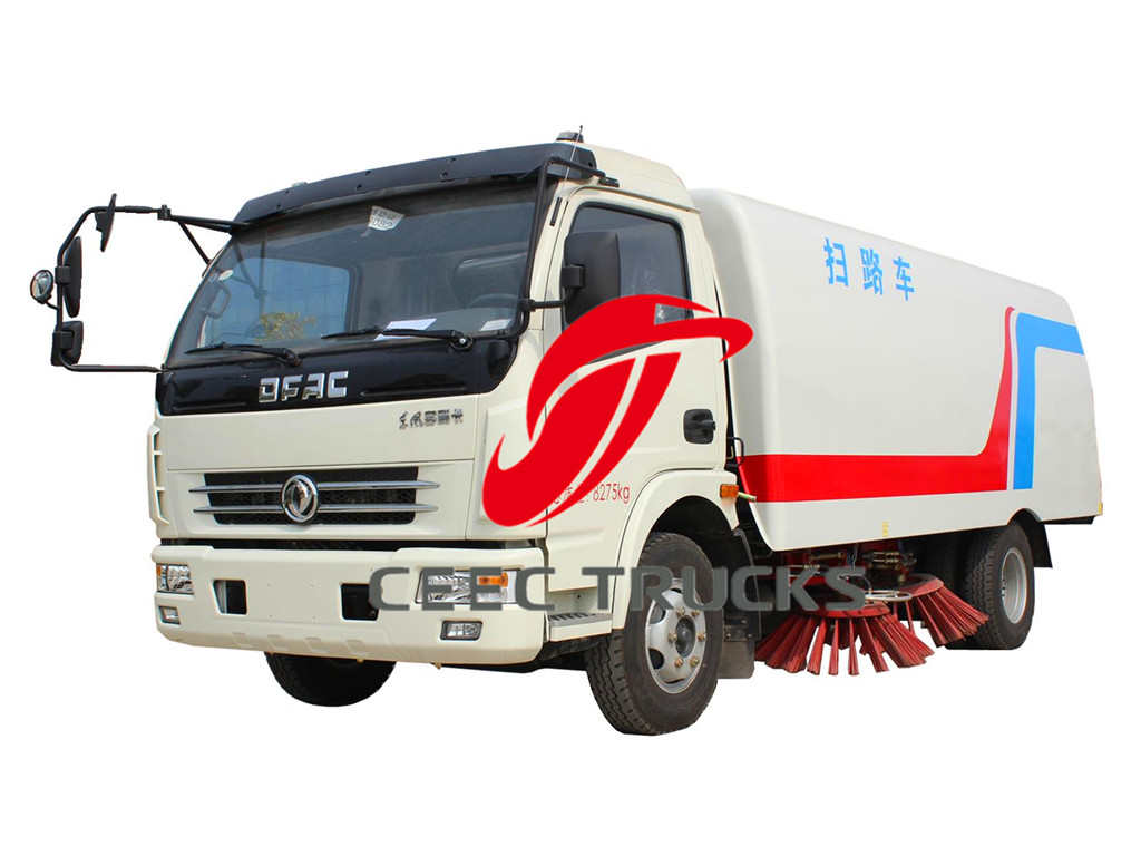 Dongfeng 6 CBM road sweeper vehicles