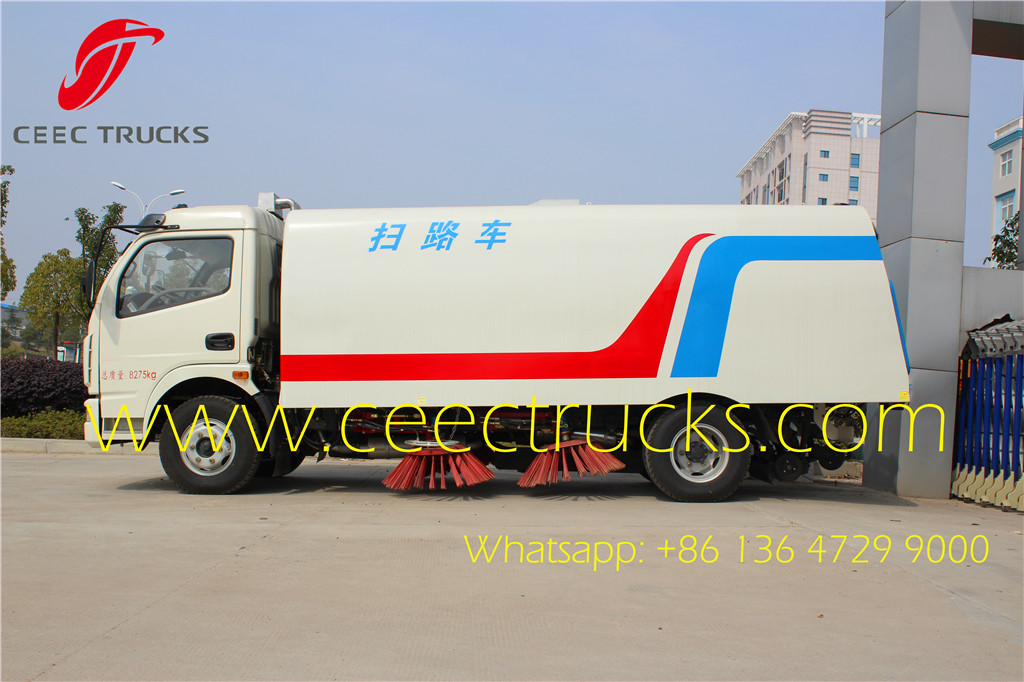 Dongfeng 6 CBM road sweeper vehicle