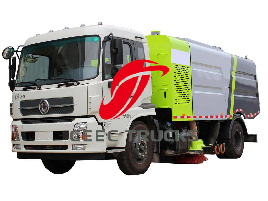 Dongfeng Heavy 10 CBM road sweeper trucks