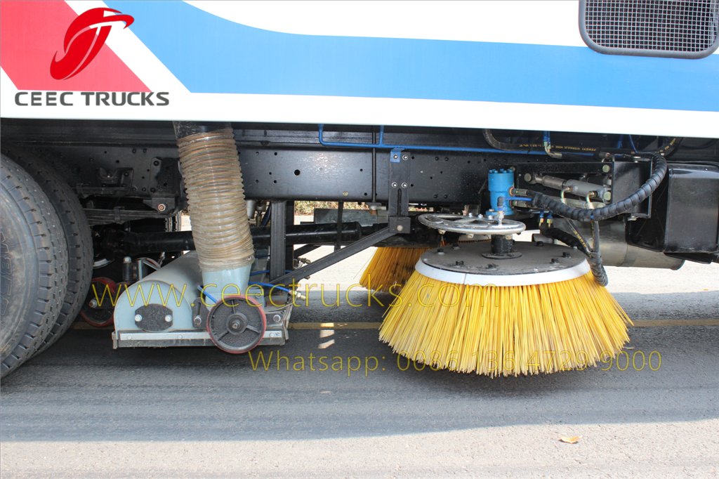 ISUZU road sweeper truck