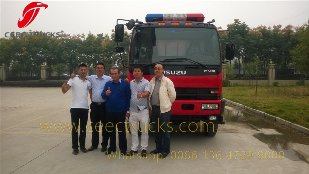 ISUZU fire truck supplier