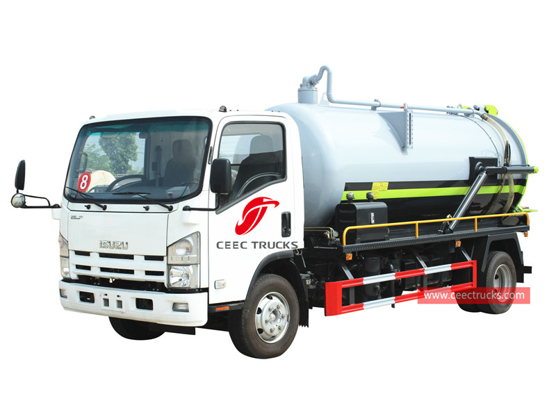 شاحنة شفط مياه الصرف الصحي ايسوزو 4 × 2