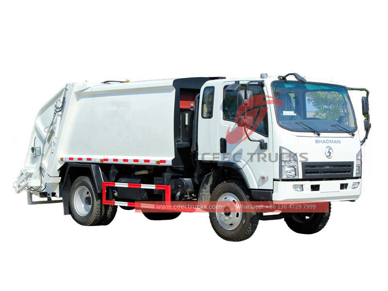 شاحنة القمامة الضاغطة شكامان 4 × 2