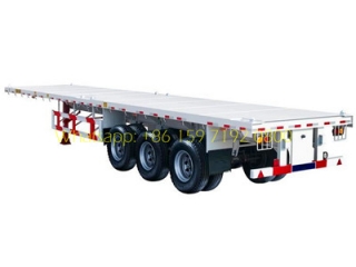 70t bogie suspension trailer حار بيع في أفريقيا البلدان