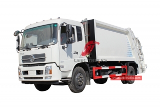 12cbm ضاغط شاحنة القمامة دونغفنغ-CEEC TRUCKS