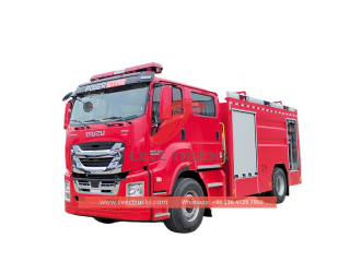 شاحنة إطفاء ISUZU GIGA 8,000L مع بيع المصنع مباشرة