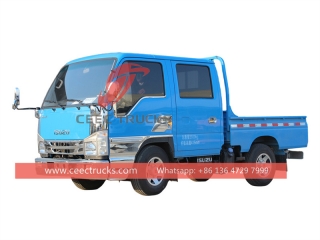 شاحنة بضائع صغيرة بمقصورة مزدوجة ايسوزو مصنوعة في الصين