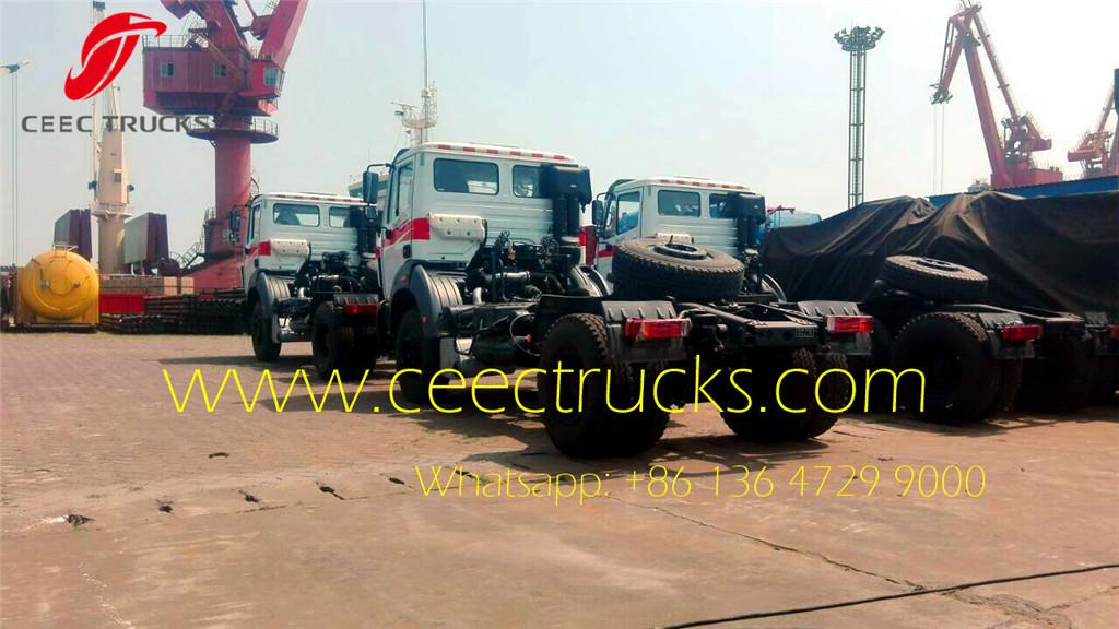 4units beiben 1927 tractors at shanghai seaport