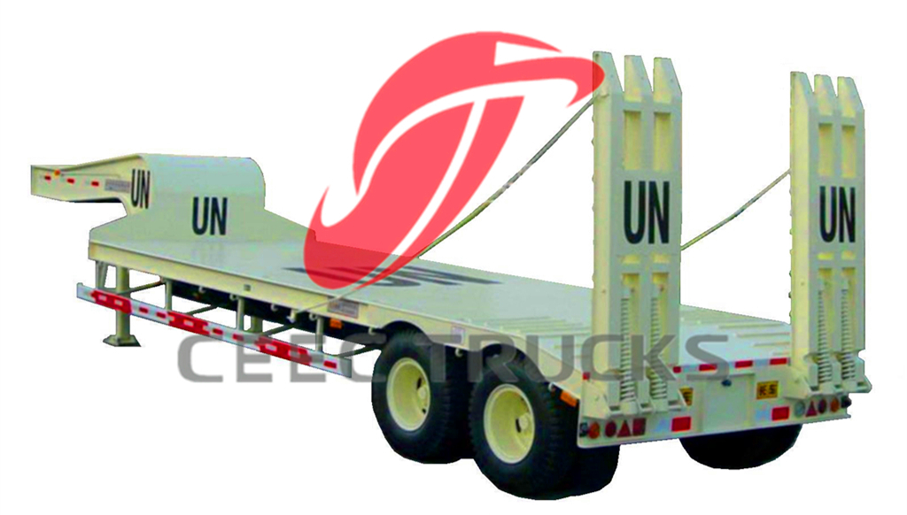 low bed semitrailer for UN