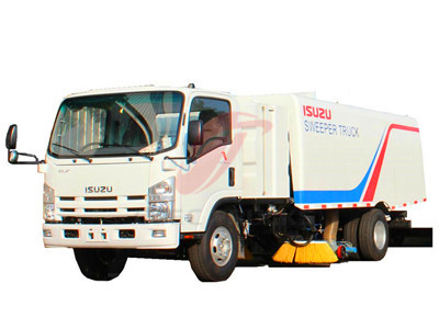 ISUZU 6+2 CBM sweeping truck