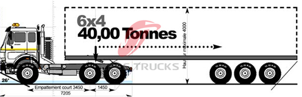 beiben 10 wheeler towing truck