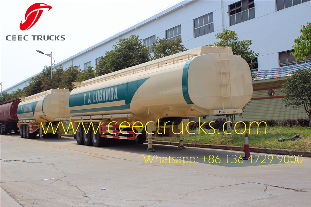 45 CBM Oil Tanker Semitrailer to Angola