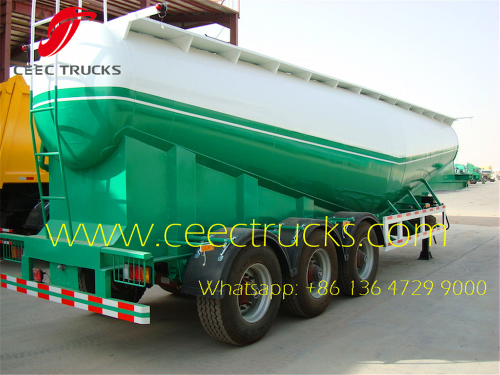3 axle bulk cement tanker trailer 