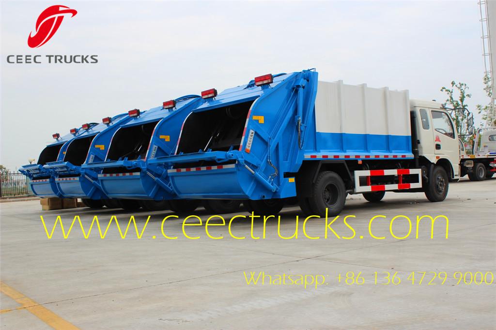 8 mÂ³ garbage compactor trucks