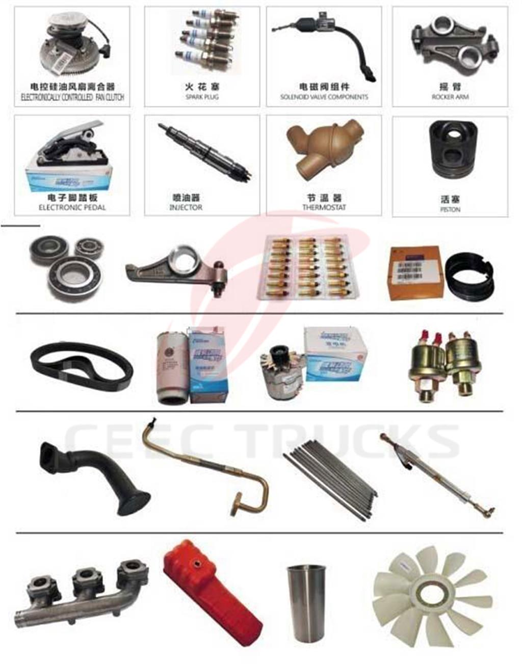 Genuine spare parts for Beiben engine