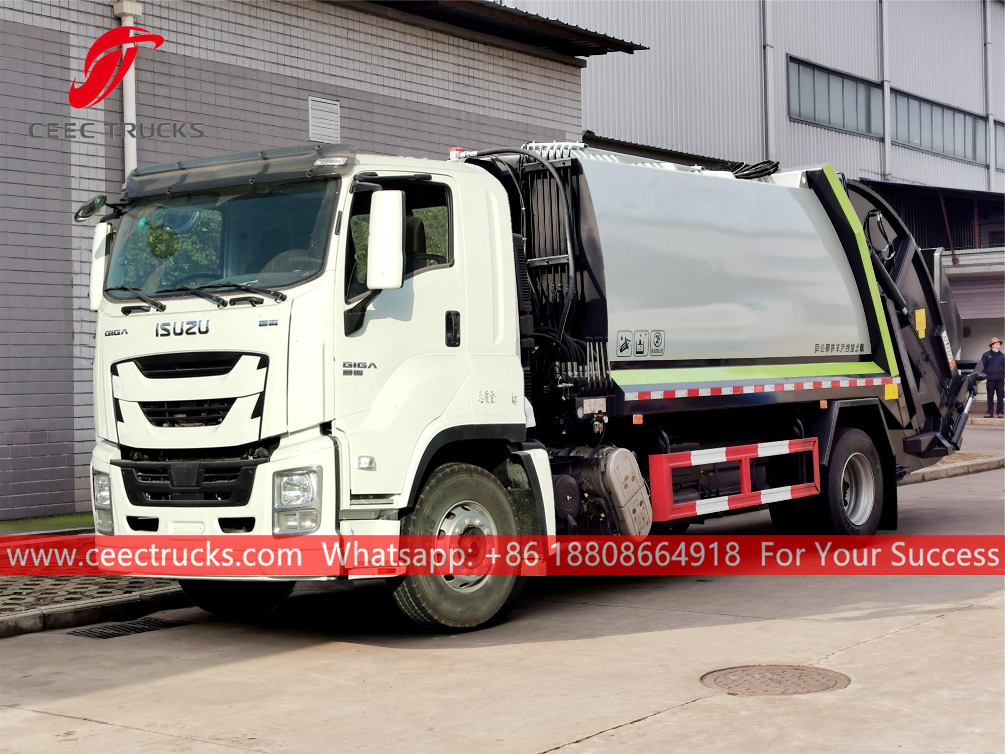 ISUZU GIGA 14CBM Rear load waste truck