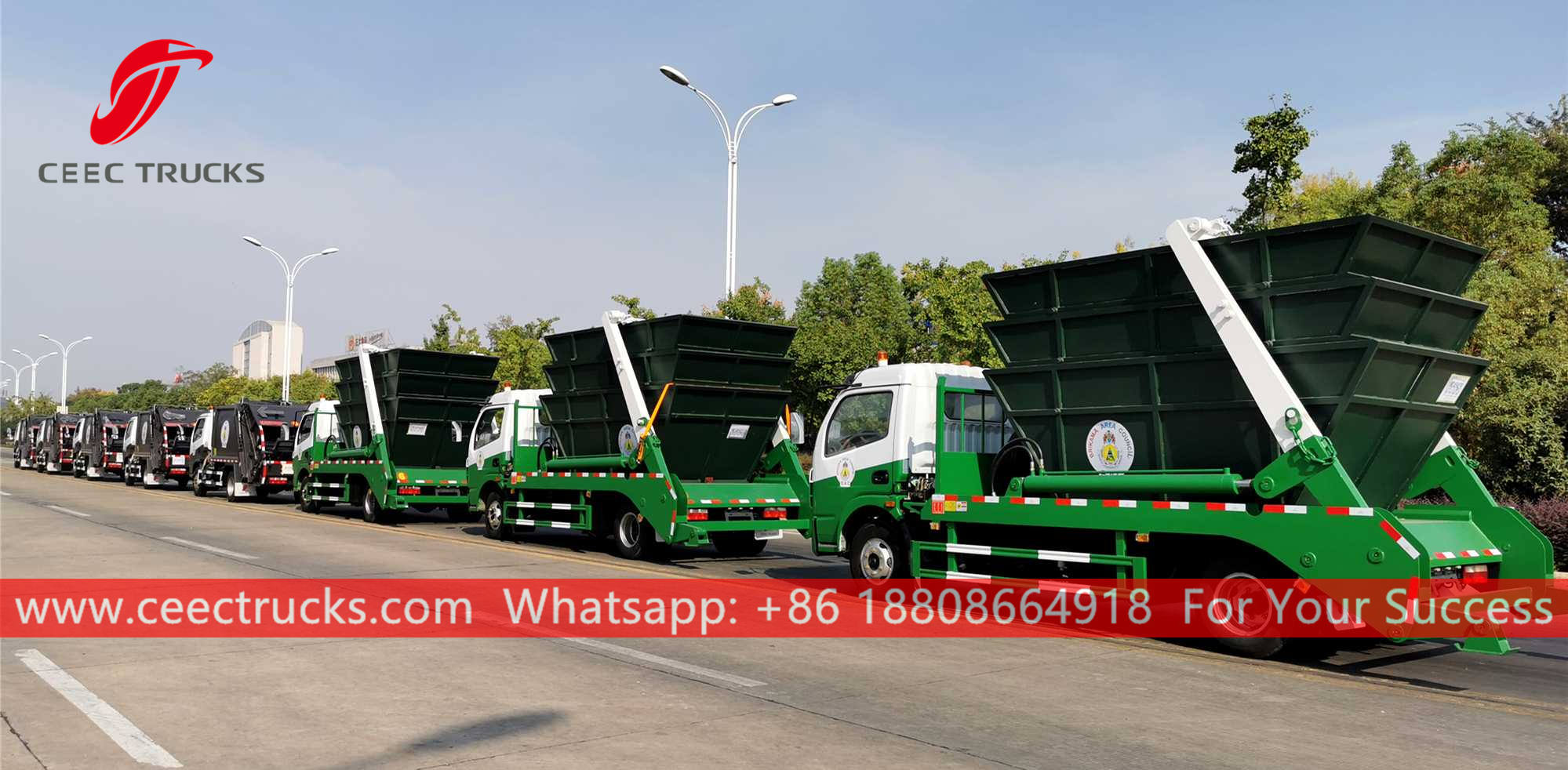 Waste collector trucks for sale