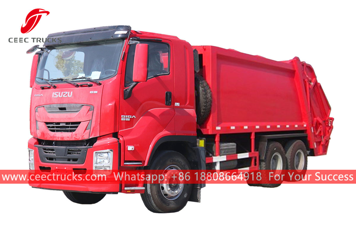 ISUZU GIGA 18,000liters garbage compactor truck