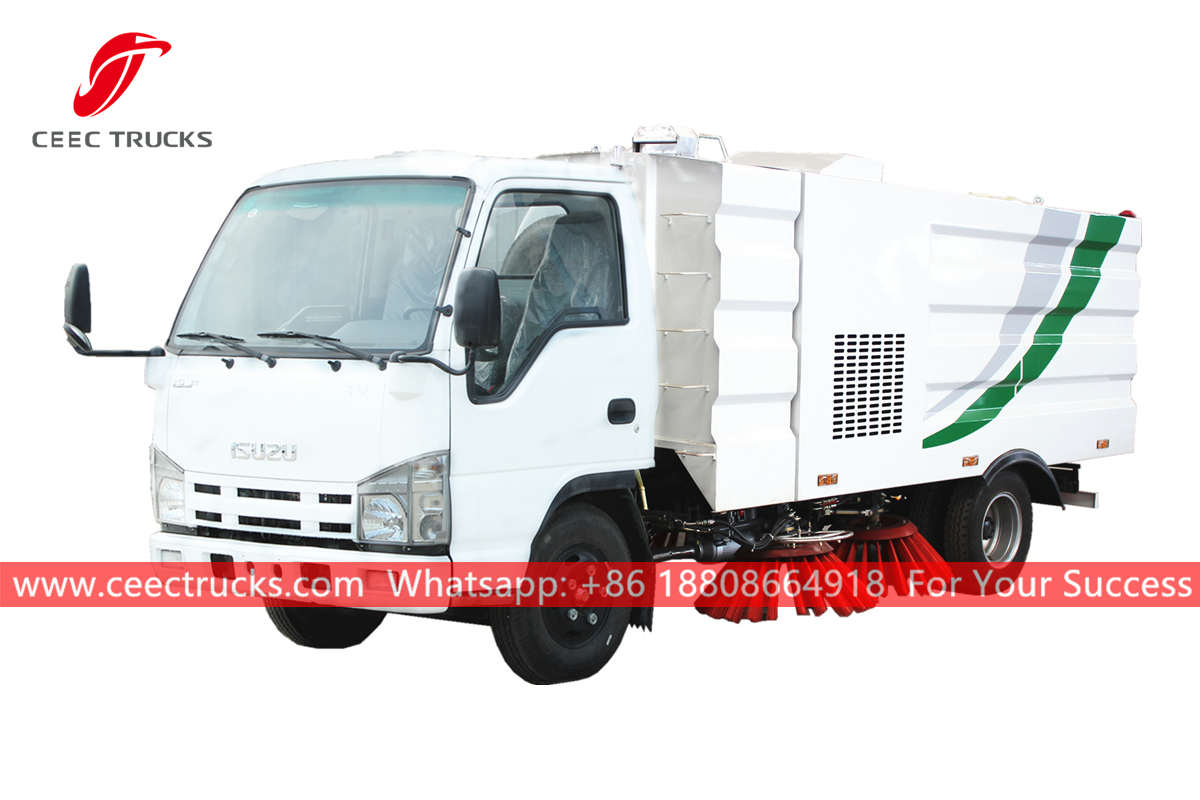 ISUZU 5CBM Street cleaner truck for sale