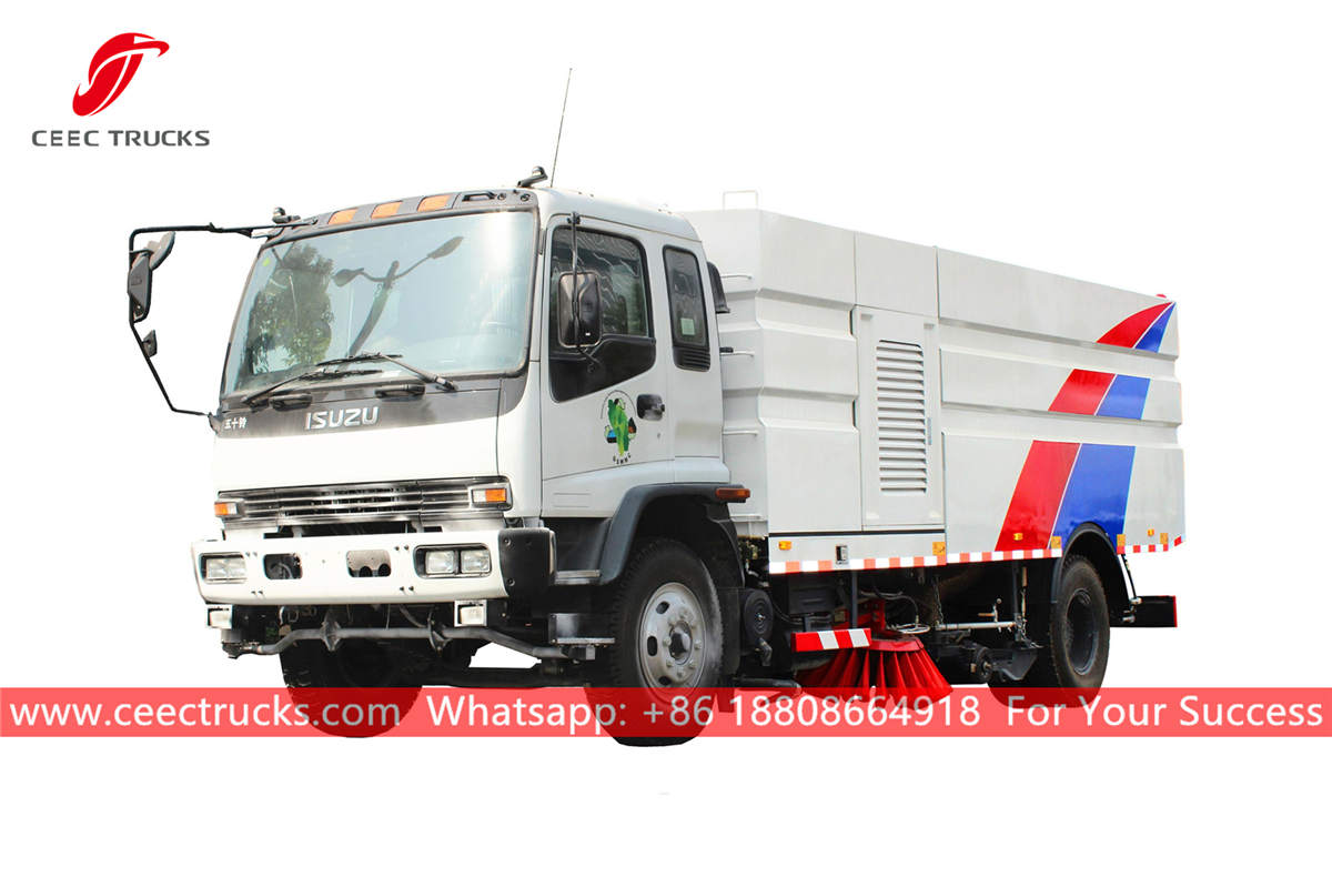 ISUZU Airport sweeper truck