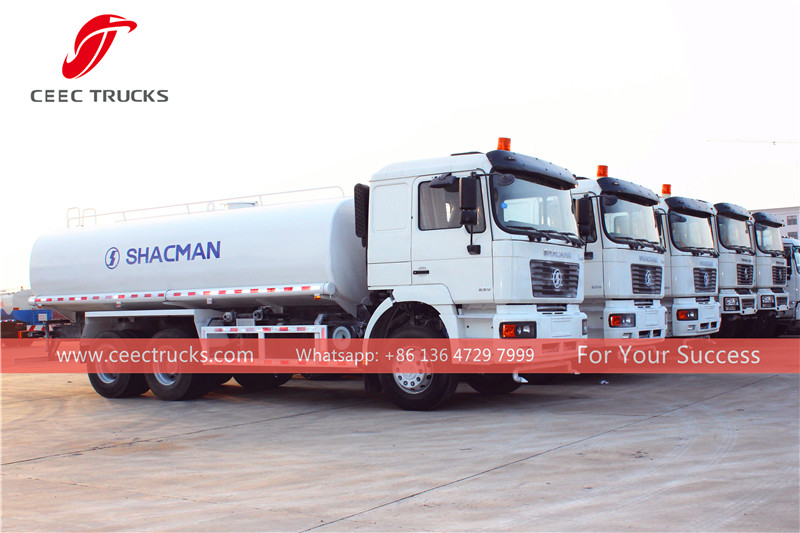 shacman water truck