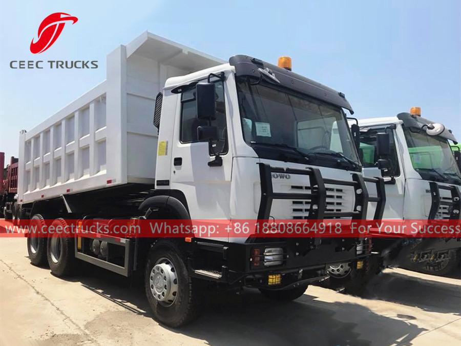 HOWO all wheel drive tipper lorry