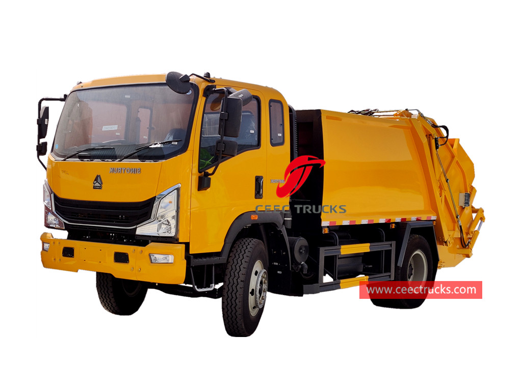 HOWO 4x2 Garbage compactor