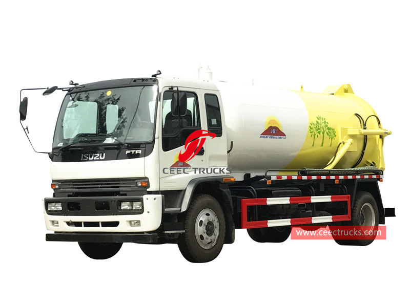 شاحنة شفط مياه الصرف الصحي ايسوزو FTR