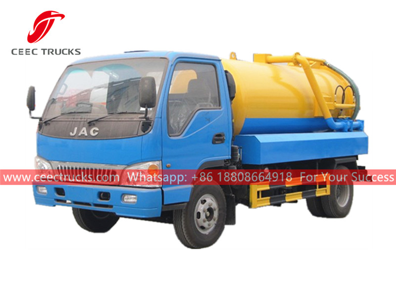 JAC sewage suction truck