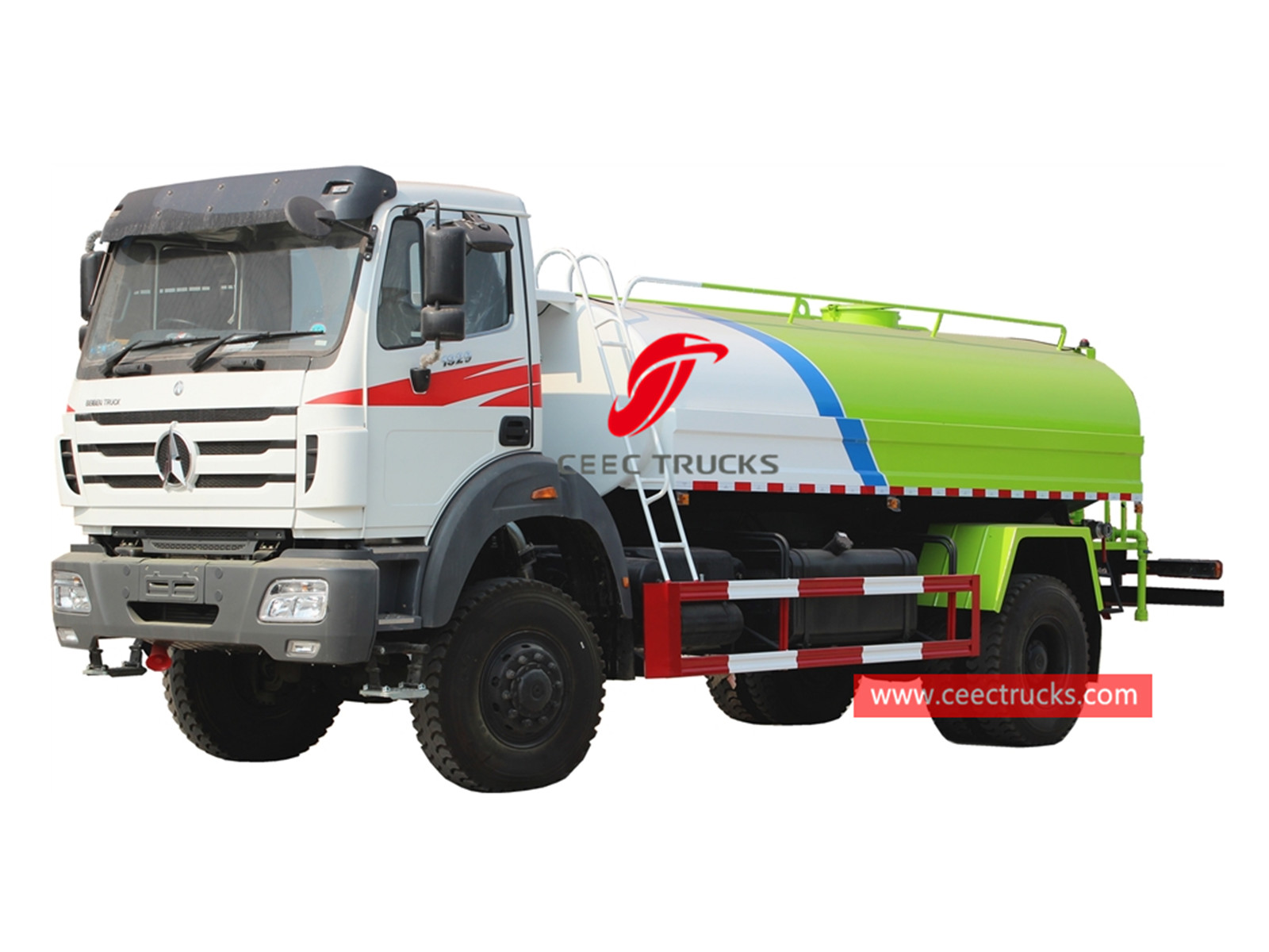 Beiben 4×4 water tanker truck