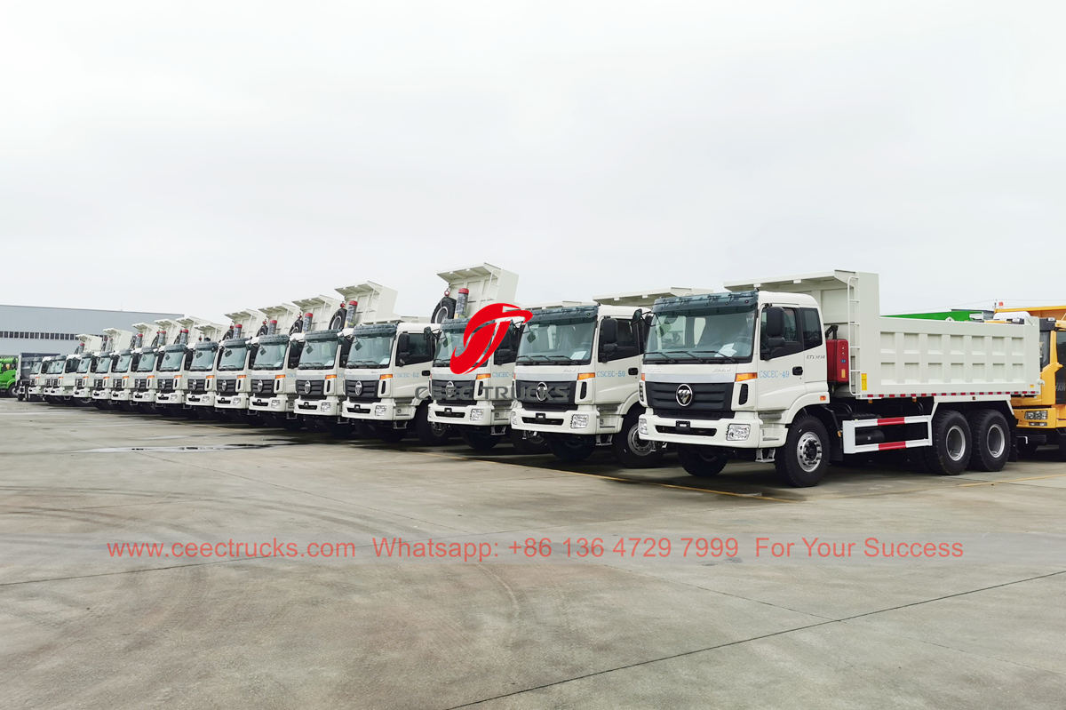 FOTON 6×4 tipper truck for Africa