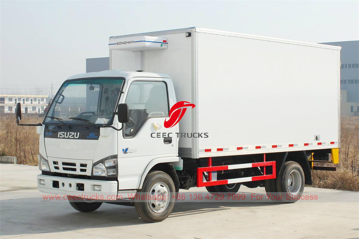 ISUZU NKR chiller lorry