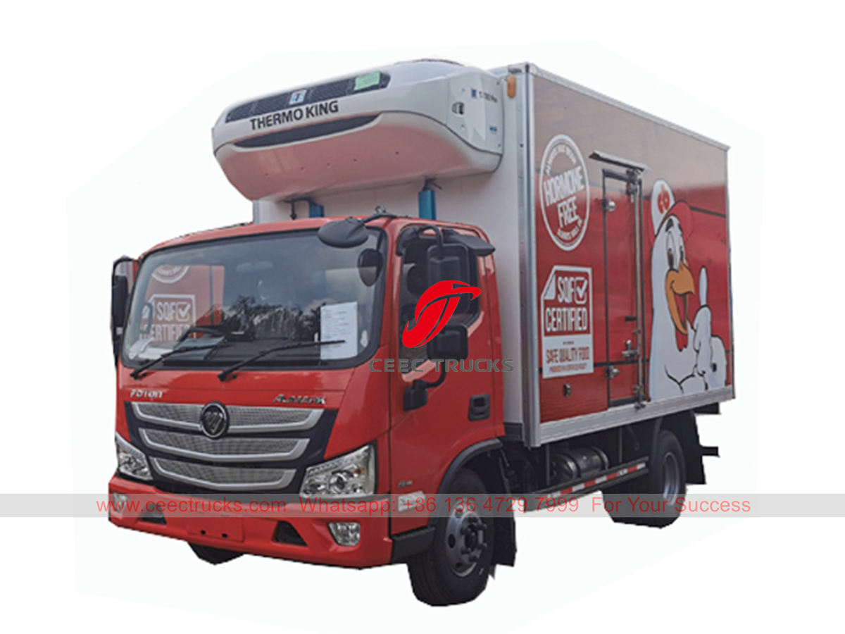 FOTON ice cream chiller lorry