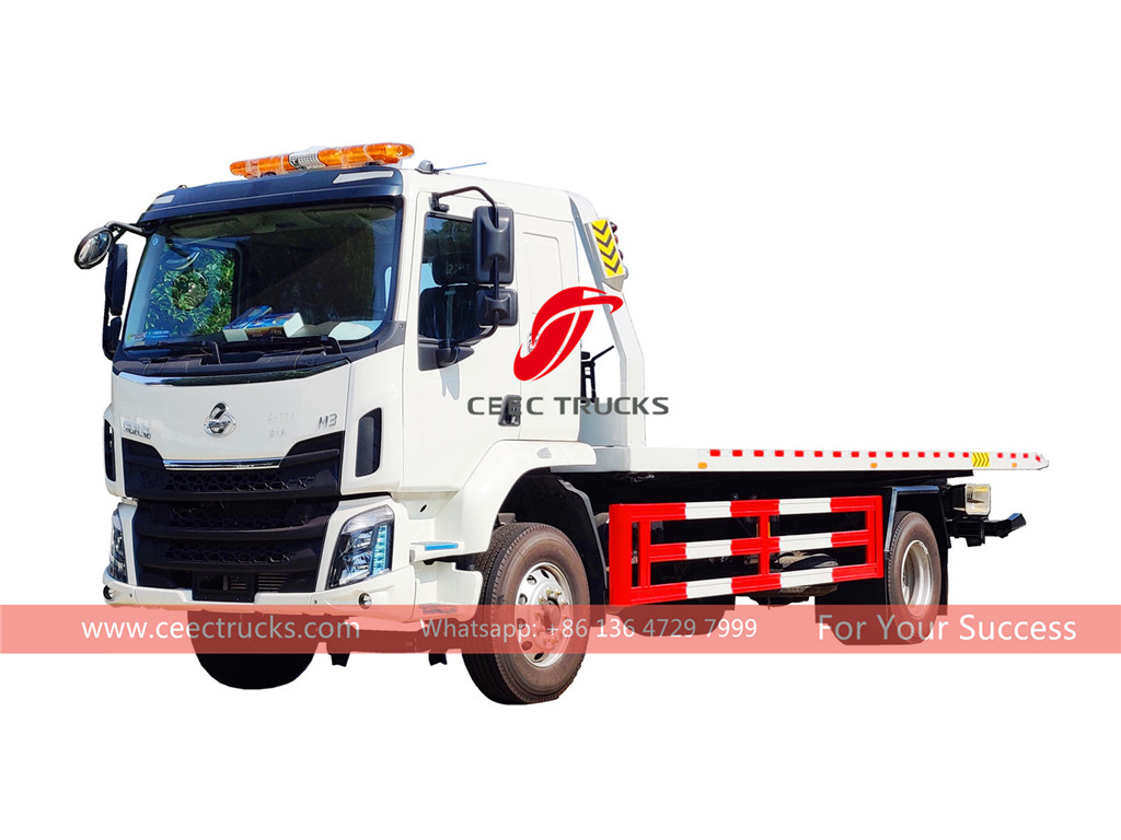 DONGFENG 8tons road wrecker truck export to senegal