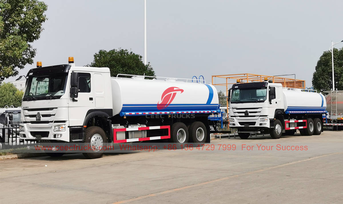 HOWO 20000 liters water trucks for sale