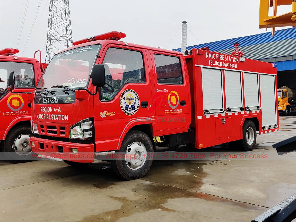 ISUZU mini fire engine