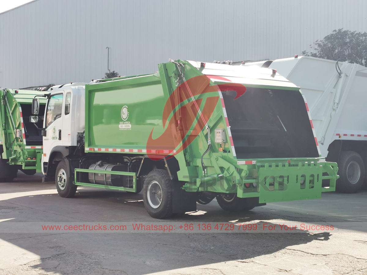 بيع شاحنة إدارة النفايات HOWO 8 CBM