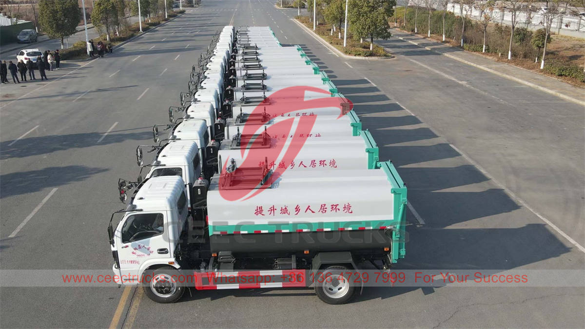 Dongfeng refuse collection trucks