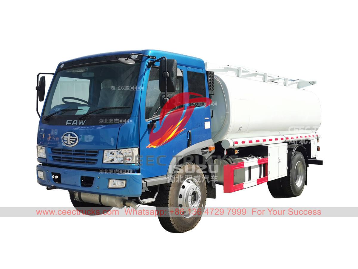 شاحنة للتزود بالوقود FAW 4 × 2 12000 لتر معروض ترويجية