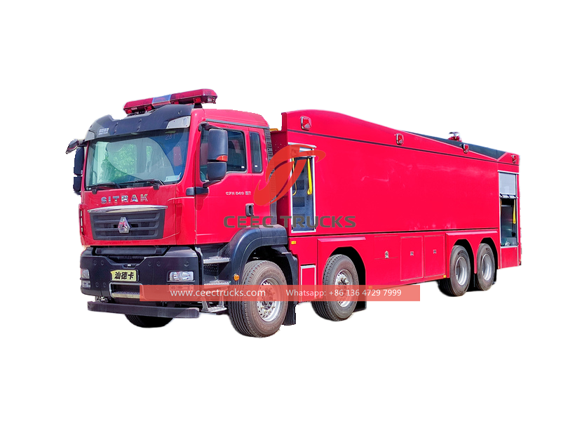 شاحنة إطفاء HOWO 8x4 16000L