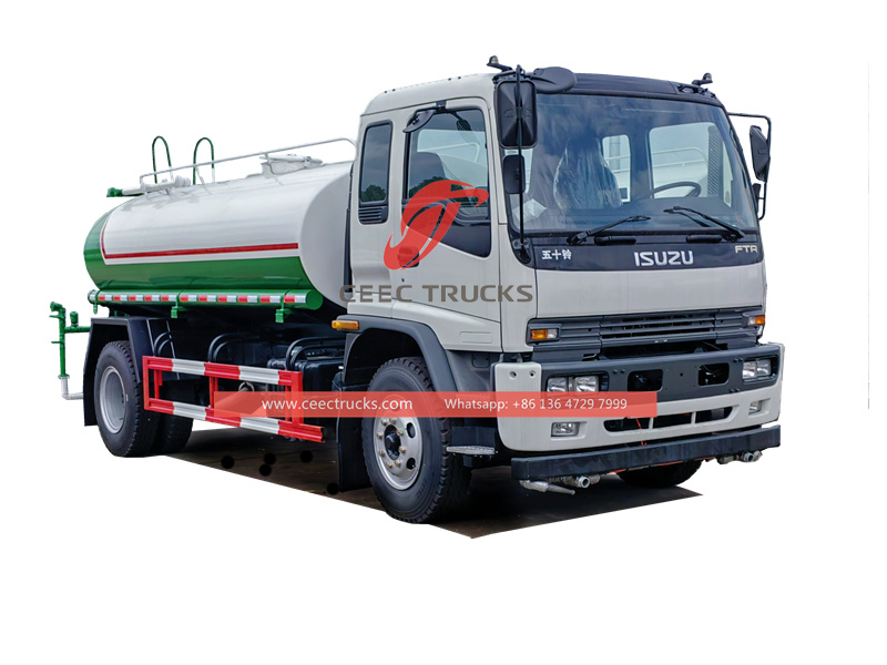 شاحنة صهريج مياه ISUZU FTR 12،000L إلى فيتنام