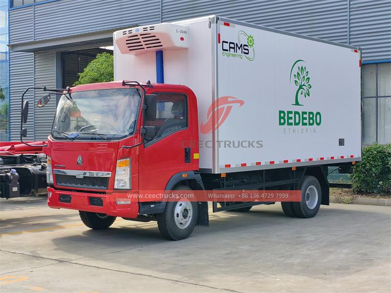 5 tons Refrigerator Cargo Van