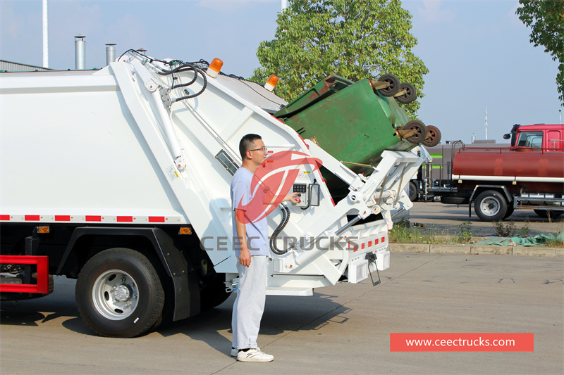 philippine isuzu garbage compactor truck
