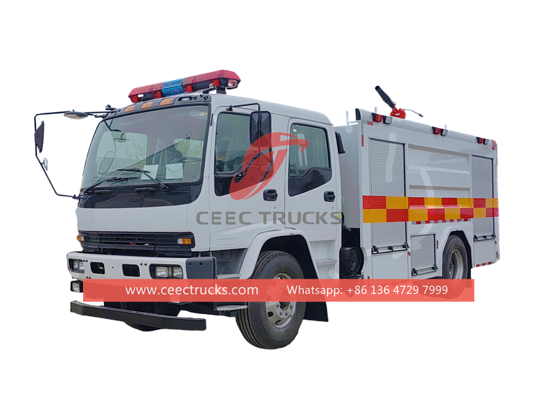 شاحنة إطفاء الحرائق Isuzu FTR 8CBM